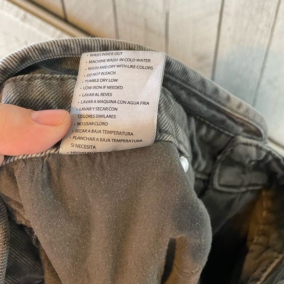 Kancan Gray Jeans V Waistband - Picture 7 of 7